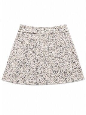 Coral Bay Golf Leopard Print Skort Athletic Tennis Skirt M